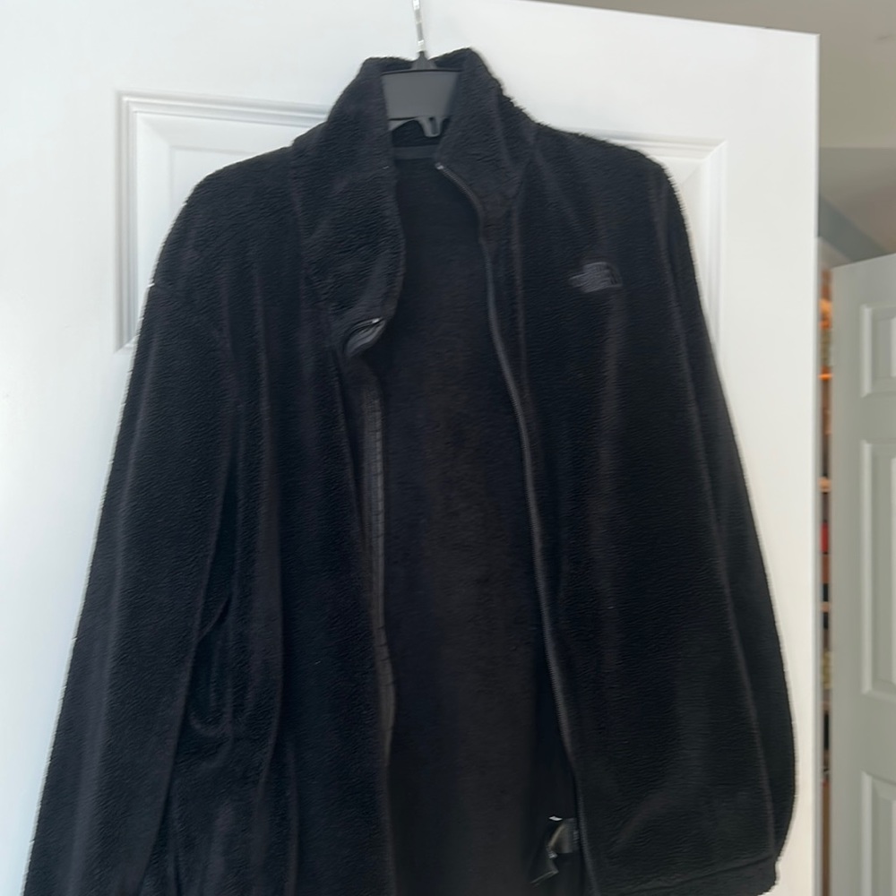 Women's Black north face fleece